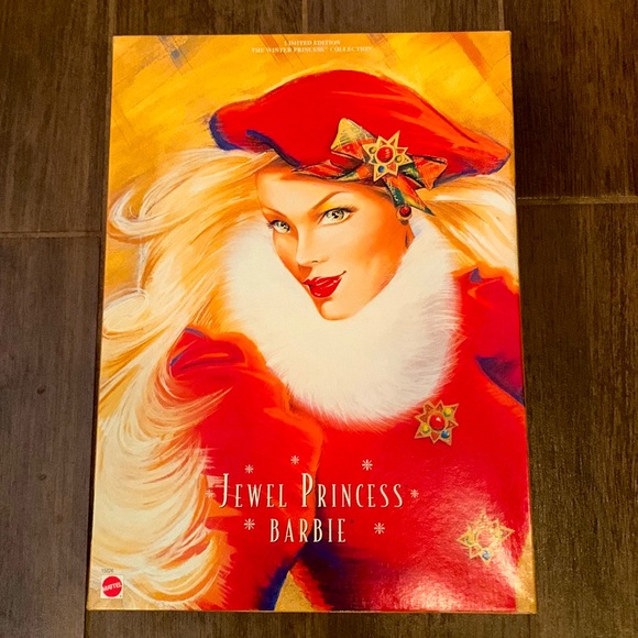 RARE Jewel Princess Barbie new in box, never taken out. Limited Edition - Picture 1 of 13